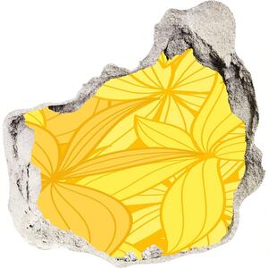 Diera 3D fototapety Žlté kvety na pozadí nd-p-39162100