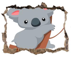 Díra 3D fototapeta nálepka Koala na strome nd-k-66617317