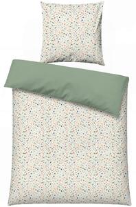 POSTEĽNÁ BIELIZEŇ, zelená, viacfarebná, 155/220 cm - Online Only bytové doplnky, Online Only