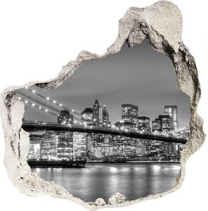 Diera 3D fototapety na stenu Brooklyn bridge nd-p-95854275