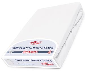 JERSEY PRESTIERADLO PREMIUM 90X200 CM BIELE