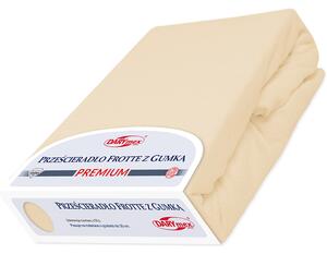 FROTÉ PRESTIERADLO PREMIUM 90X200 CM SVETLOBÉŽOVÉ