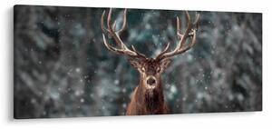 Obraz - Majestátnosť jeleňa (120x50 cm)