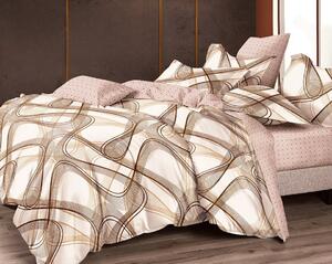 Flanelové obliečky z mikrovlákna INFINITY TWIST béžové Rozmer obliečky: 70 x 80 cm | 140 x 200 cm