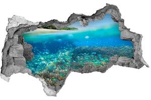 Nálepka fototapeta 3D výhľad Koralový útes