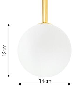Luster na lanku 6xE27/35W/230V zlatá