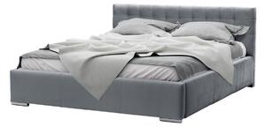 Manželská čalúnená posteľ 180x200 ZARITA - šedá