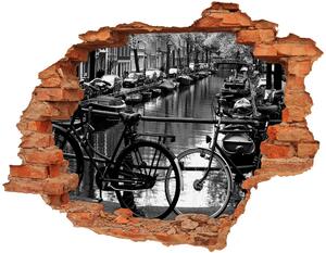 Nálepka fototapeta 3D na stenu Amsterdam kolesá