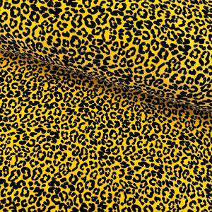 Metráž Velúr Nicky Organic - Leopard