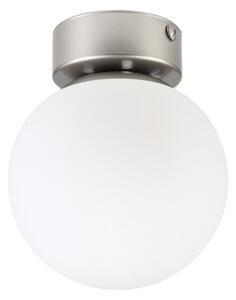 Stropné svietidlo ELIAS 1xE14/5W/230V pr. 13 cm matný chróm/biela