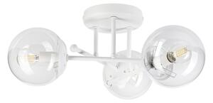 Prisadený luster MALENA 3xE14/5W/230V biela/číra