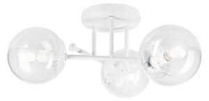 Prisadený luster MALENA 3xE14/5W/230V biela/číra