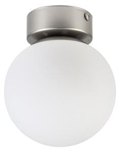 Stropné svietidlo ELIAS 1xE14/5W/230V pr. 13 cm matný chróm/biela
