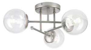 Prisadený luster MALENA 3xE14/5W/230V matný chróm/číre