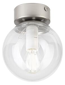 Stropné svietidlo ELIAS 1xE14/5W/230V pr. 13 cm matný chróm/číre