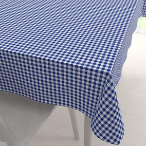 Biante Bavlnený obdĺžnikový obrus Sandra SA-057 Modro-biele kocky 50x100 cm