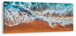Obraz morskej pláže (120x50 cm)