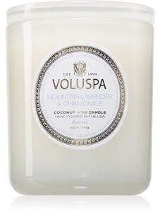 VOLUSPA Maison Blanc Mountain Lavender & Chamomile vonná sviečka 270 g