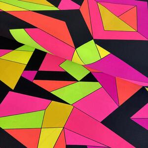 Metráž Plavkovina NEON - Geometric