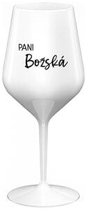 Biely nerozbitný pohár na víno 470 ml - PANI BOŽSKÁ