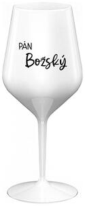 Biely nerozbitný pohár na víno 470 ml - PÁN BOŽSKÝ