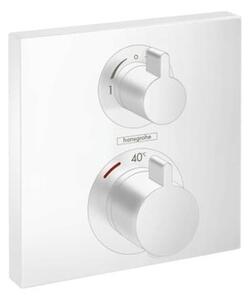 Sprchová a vaňová batéria Hansgrohe Ecostat bez podomietkového telesa matná bílá 15714700