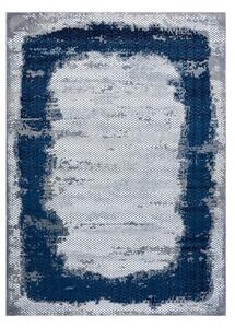Dywany Łuszczów Kusový koberec Core A004 Frame blue/grey - 120x170 cm
