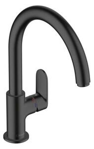 Drezová batéria Hansgrohe Vernis Blend M35 s otočným ramienkom čierny mat 71870670