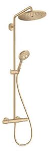 Sprchový systém Hansgrohe Croma-Select vrátane batérie kartáčovaný bronz 26890140