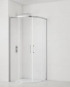 Sprchový kút čtvrtkruh 90x90 cm SAT TEX BB SATTEXSBB90CRT