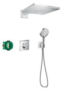 Sprchový systém Hansgrohe Raindance E pod omietku s termostatickou batériou chróm 27952000