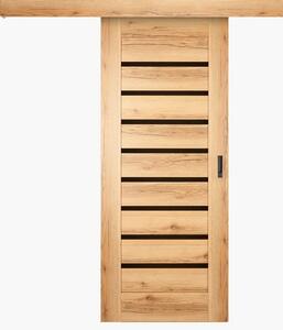 Interiérové dvere Naturel Zaria posuvné 80 cm dub natura ZARIACPLDN80PO + posuvný systém