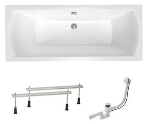 Obdĺžniková vaňa Laguna Cube Way Plus 150x70 cm akrylát ľavá aj pravá SIKOCUB1500AN