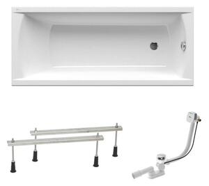 Obdĺžniková vaňa SAT Fusion 150x70 cm akrylát ľavá aj pravá SATVR150APN