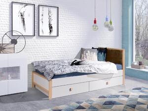ZARA masívne drevo detská posteľ s úložným priestorom na posteľnú bielizeň180x80cm
