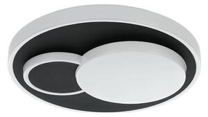 Eglo 75665 - LED Stropné svietidlo LEPRESO LED/19,5W/230V pr.38,5cm čierna
