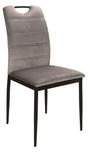 Jedálenská stolička Rubia - sivá