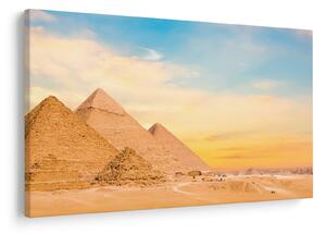 Obraz egyptských pyramíd (90x60 cm)