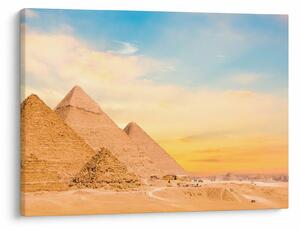 Obraz egyptských pyramíd (70x50 cm)