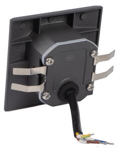 Kanlux 39140 - LED schodiskové svietidlo EXIN LED/2,5W/230V 4000K IP65 antracitové, hranaté