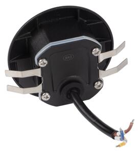 Kanlux 39121 - LED schodiskové svietidlo EXIN LED/2,5W/230V 3000K IP65 čierne okrúhle