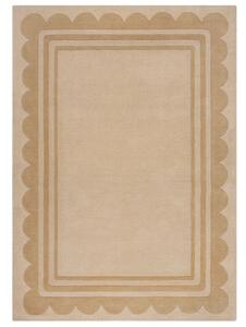 Flair Rugs koberce AKCIA: 80x230 cm Ručne všívaný kusový koberec Lois Scallop Natural - 80x230 cm