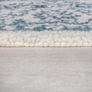 Flair Rugs koberce Kusový koberec Wool Loop Yasmin Ivory/Blue - 200x290 cm