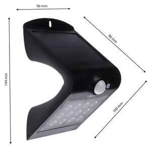 LED Solárne svietidlo so senzorom pohybu LED/1,5W/1200 mAh 3,7V IP65