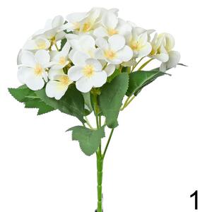 Kytica fialka biela 25cm 201708B - Umelé kvety