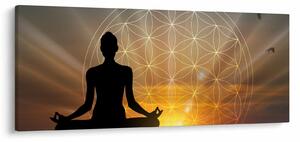 Obraz meditácie (120x50 cm)
