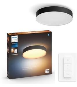 Philips - LED Stmievateľné stropné svietidlo Hue ENRAVE L LED/33,5W/230V čierna+ diaľkový ovládač