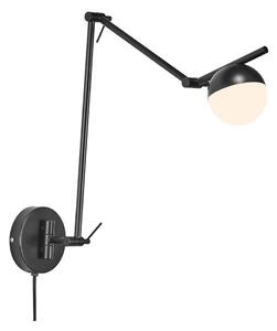 Nordlux - Nástenná lampa CONTINA 1xG9/5W/230V čierna