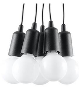 Luster na lanku DIEGO 5xE27/60W/230V