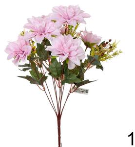 Kytica dahlia 50cm fialová 202382F - Umelé kvety